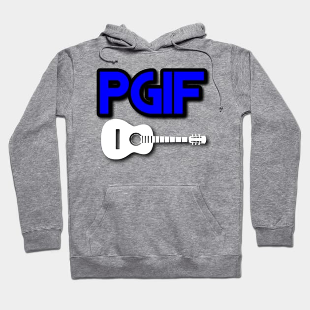 PGIF (PRAISE GOD IT'S FRIDAY) BIG BLUE Hoodie by thecrossworshipcenter